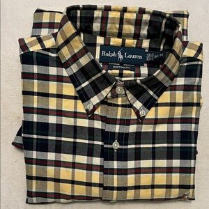 Ralph Lauren Men's Multicolor Plaid Shirt